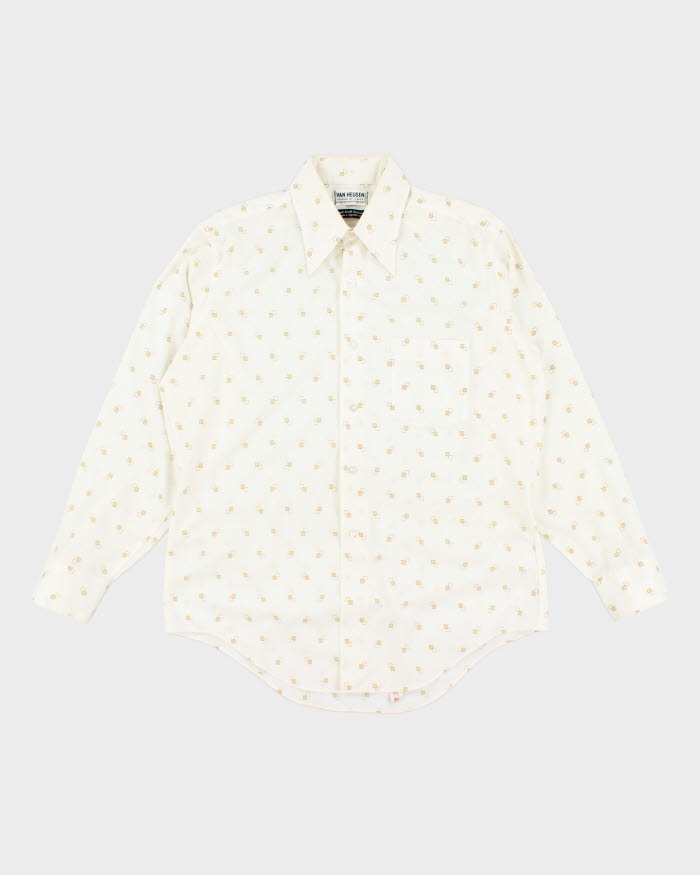 Vintage 70s Van Heusen Pattern Long Sleeve Shirt - S