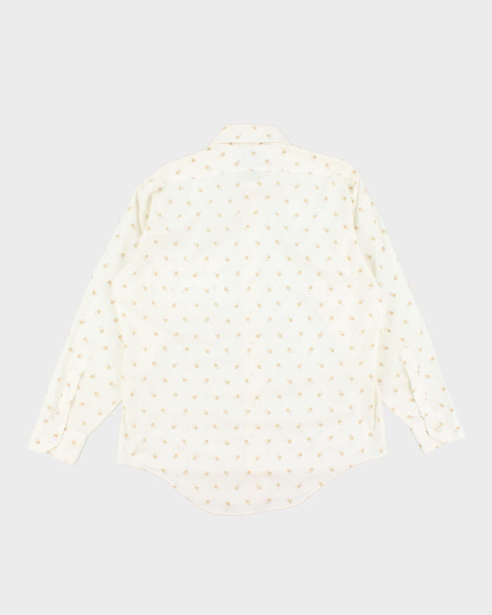 Vintage 70s Van Heusen Pattern Long Sleeve Shirt - S