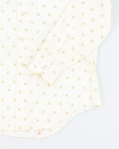 Vintage 70s Van Heusen Pattern Long Sleeve Shirt - S