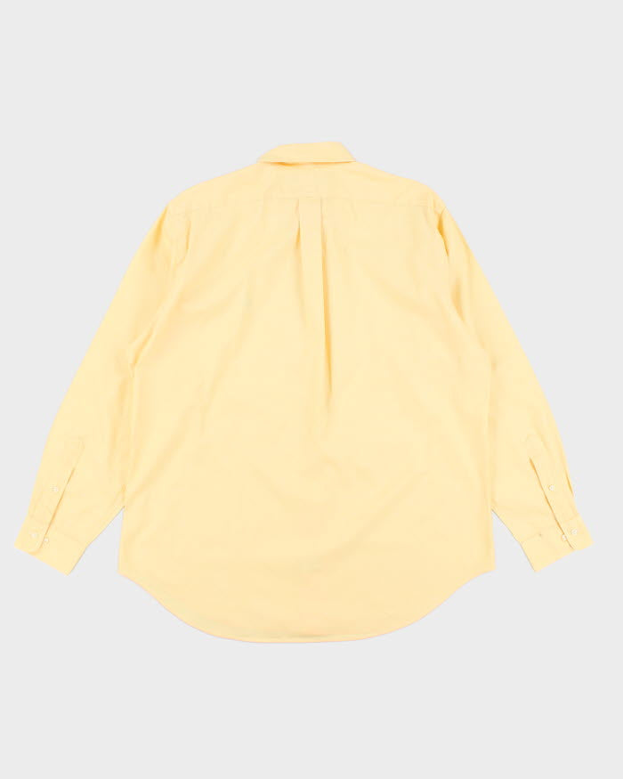Ralph Lauren Yellow Long Sleeve Shirt - L