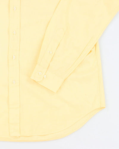 Ralph Lauren Yellow Long Sleeve Shirt - L