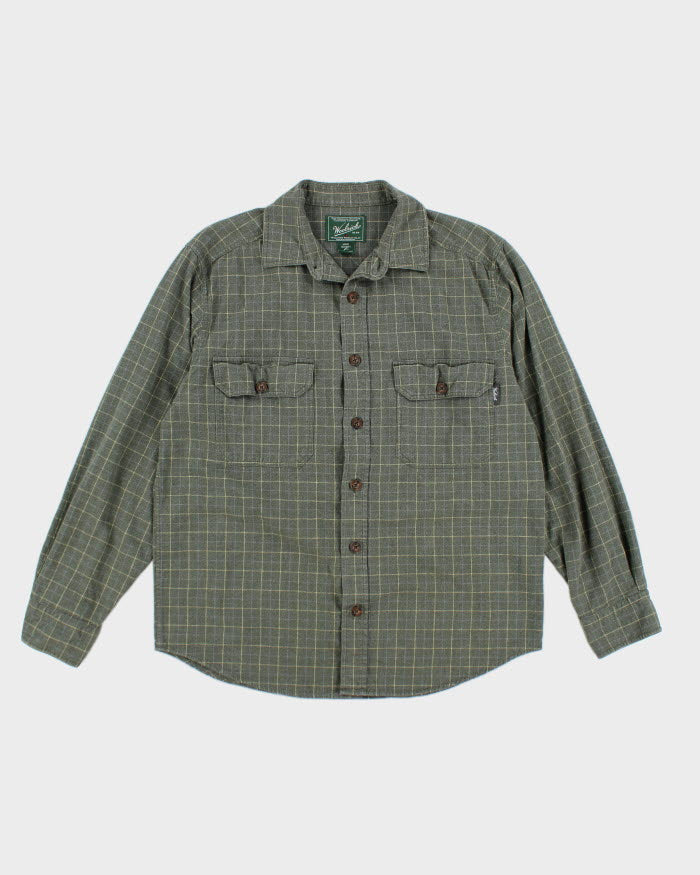 Vintage 90's Woolrich Heavyweight Flannel Shirt - M