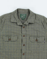 Vintage 90's Woolrich Heavyweight Flannel Shirt - M