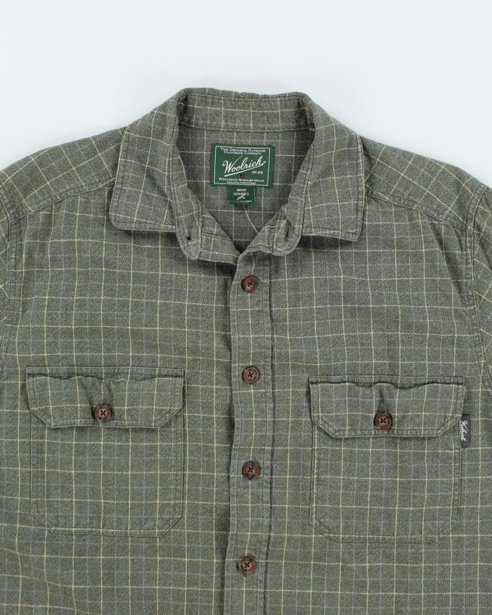 Vintage 90's Woolrich Heavyweight Flannel Shirt - M