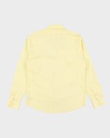 Y2k 00s Guess Yellow Long Sleeve Shirt - L