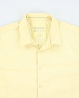Y2k 00s Guess Yellow Long Sleeve Shirt - L