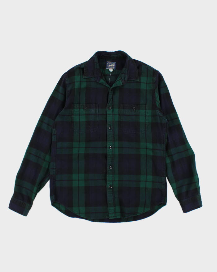 Vintage 90's J. Crew Lightweight Flannel Shirt - M