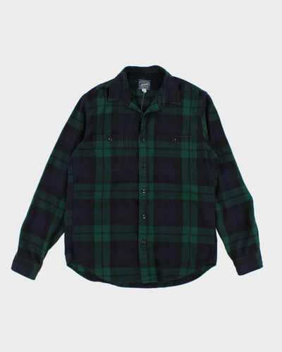 Vintage 90's J. Crew Lightweight Flannel Shirt - M