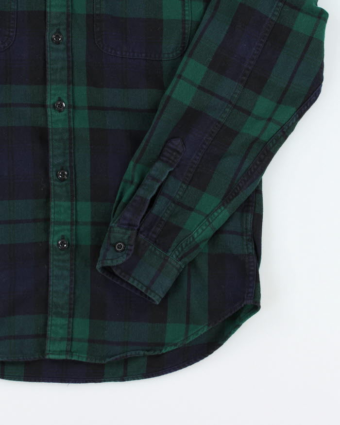 Vintage 90's J. Crew Lightweight Flannel Shirt - M