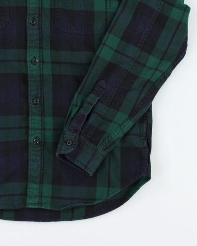 Vintage 90's J. Crew Lightweight Flannel Shirt - M