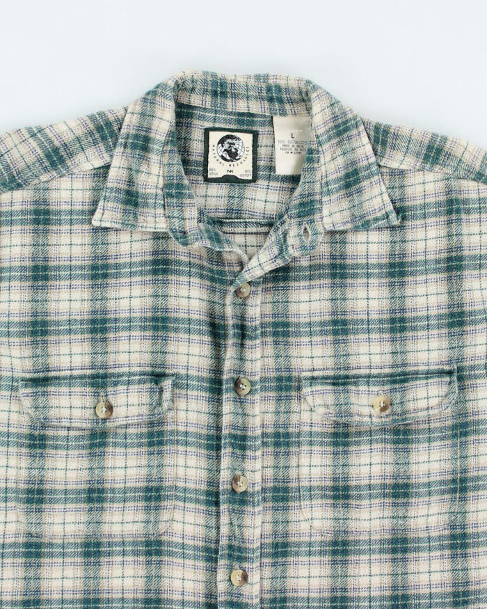 Vintage 90's Natural Resources Flannel Shirt - L