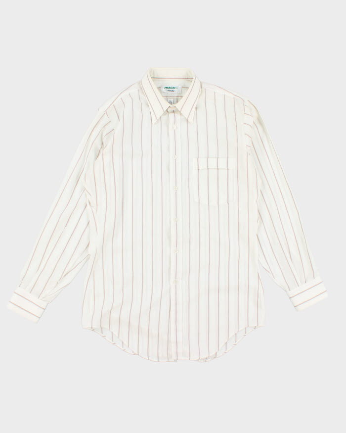 Vintage Machii Arrow Stripe Shirt - M