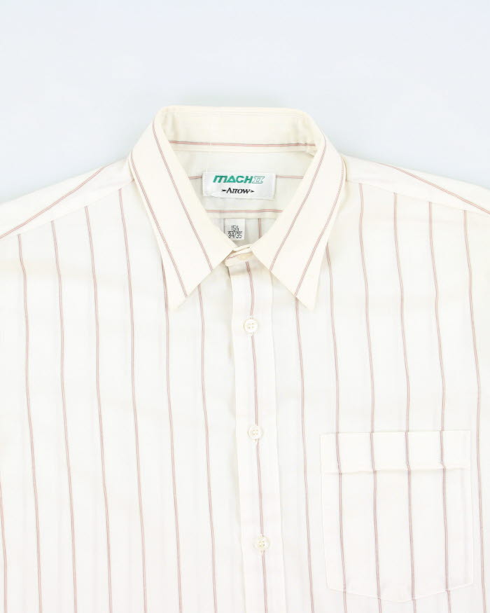Vintage Machii Arrow Stripe Shirt - M