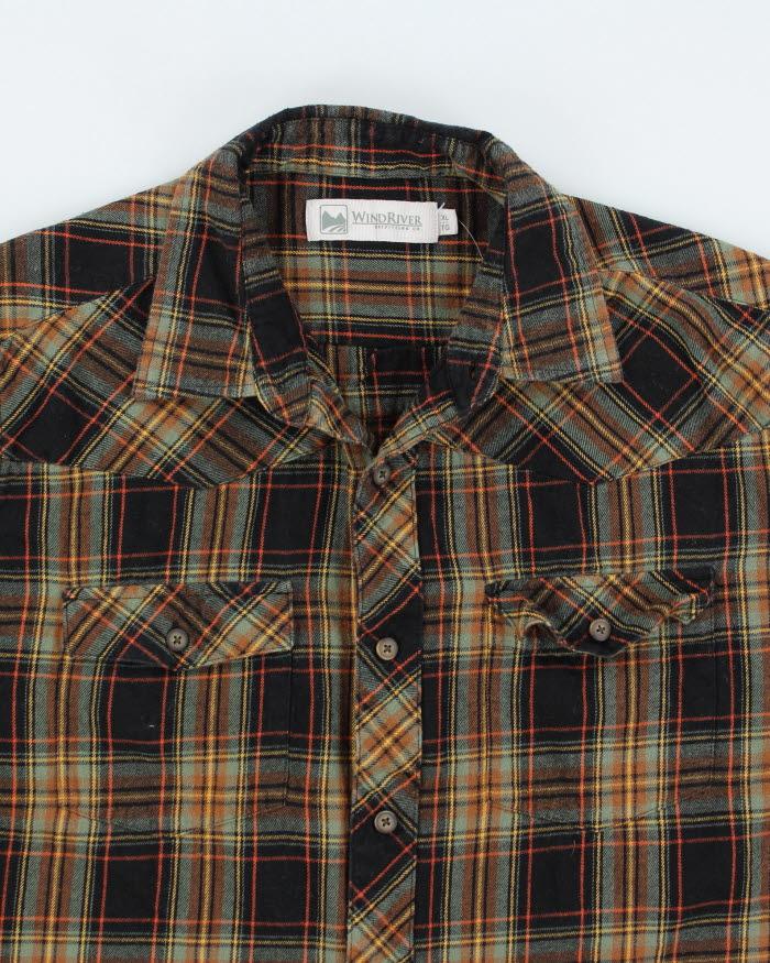 Vintage 90's Windriver Flannel Shirt - XL