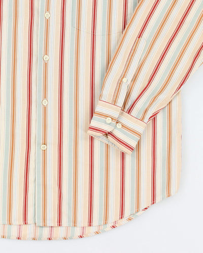 Alex Cannon Striped Long Sleeve Shirt - L