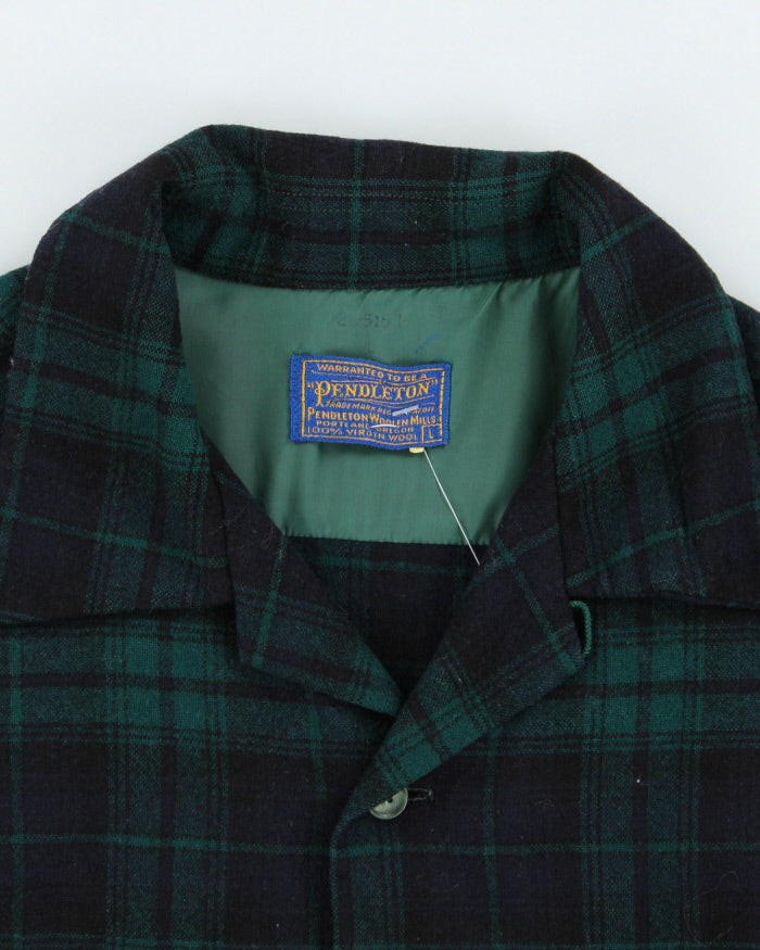 Vintage 80's Pendleton Wool Flannel Shirt - M