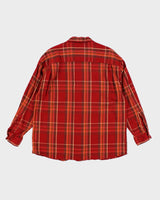 Vintage 90's Eddie Bauer Lightweight Flannel Shirt - L