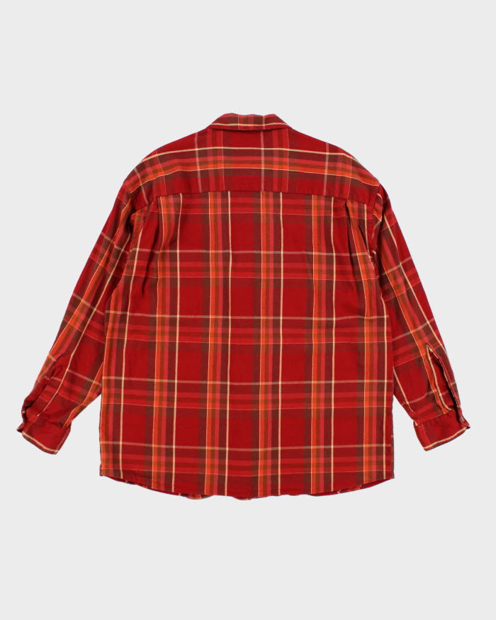 Vintage 90's Eddie Bauer Lightweight Flannel Shirt - L