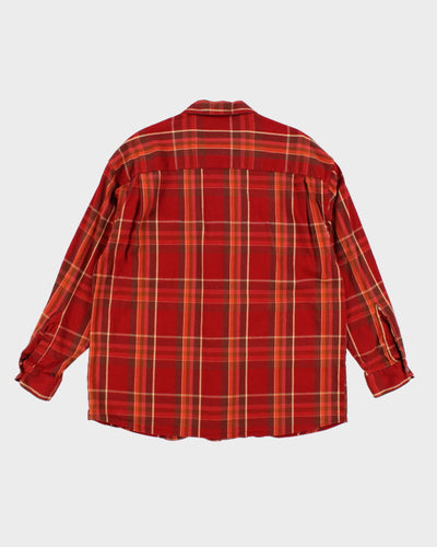 Vintage 90's Eddie Bauer Lightweight Flannel Shirt - L