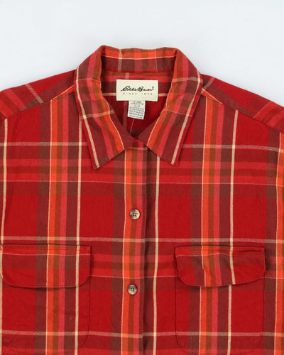 Vintage 90's Eddie Bauer Lightweight Flannel Shirt - L