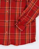 Vintage 90's Eddie Bauer Lightweight Flannel Shirt - L
