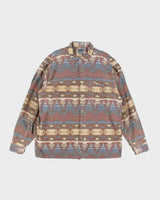 Vintage 90's Eddie Bauer Lightweight Flannel Shirt - L