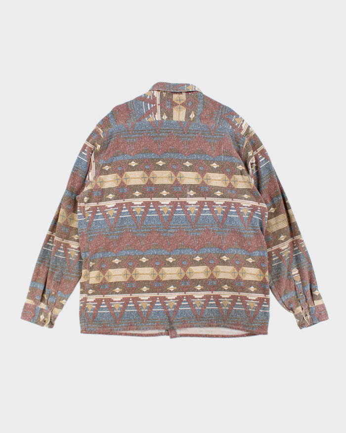 Vintage 90's Eddie Bauer Lightweight Flannel Shirt - L