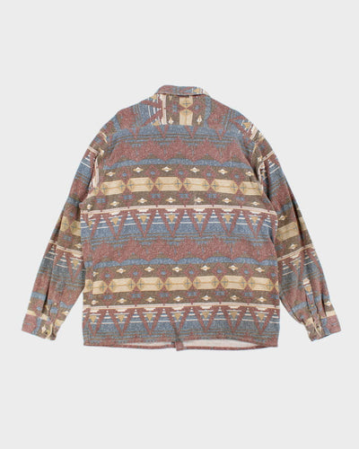 Vintage 90's Eddie Bauer Lightweight Flannel Shirt - L