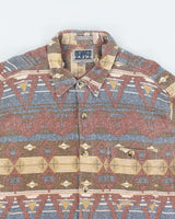 Vintage 90's Eddie Bauer Lightweight Flannel Shirt - L