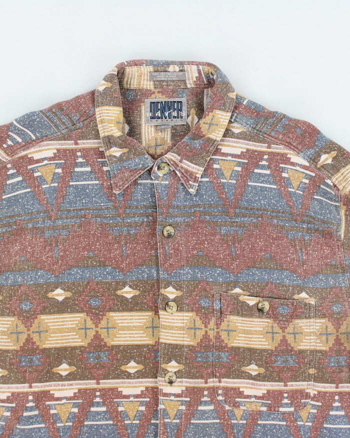 Vintage 90's Eddie Bauer Lightweight Flannel Shirt - L