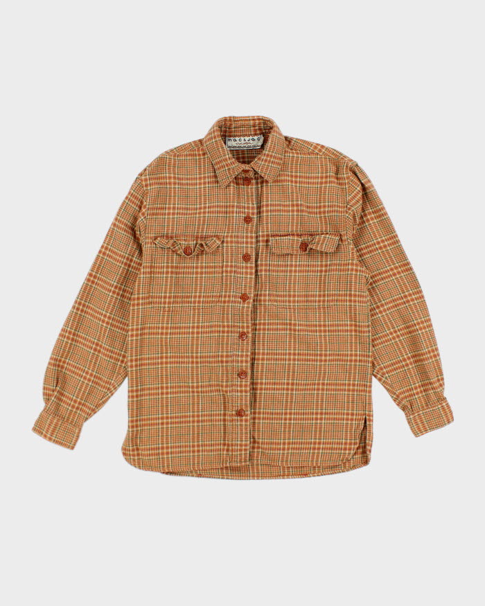 Vintage 80's Mac & Jac Flannel Shirt - S