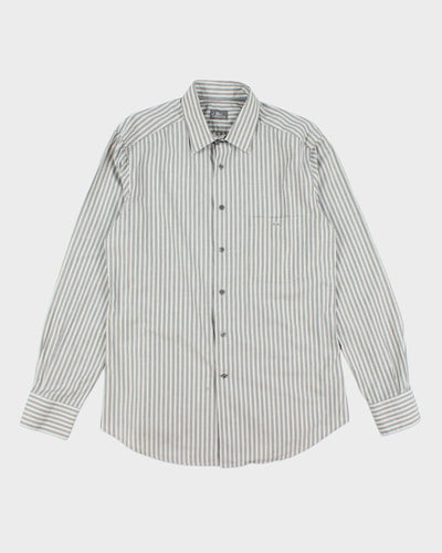 Vintage Lacoste Stripe Long Sleeve Shirt - M