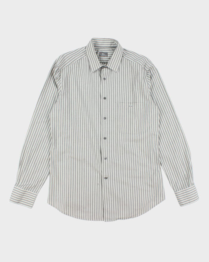 Vintage Lacoste Stripe Long Sleeve Shirt - M