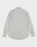 Vintage Lacoste Stripe Long Sleeve Shirt - M