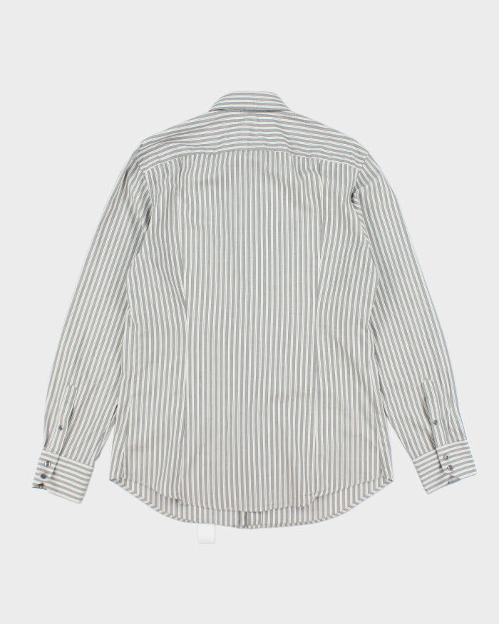 Vintage Lacoste Stripe Long Sleeve Shirt - M