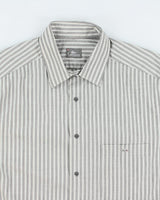 Vintage Lacoste Stripe Long Sleeve Shirt - M