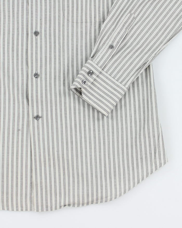 Vintage Lacoste Stripe Long Sleeve Shirt - M