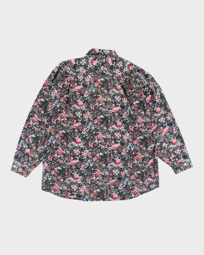 Y2k 00s Le Chateau Floral Shirt - M