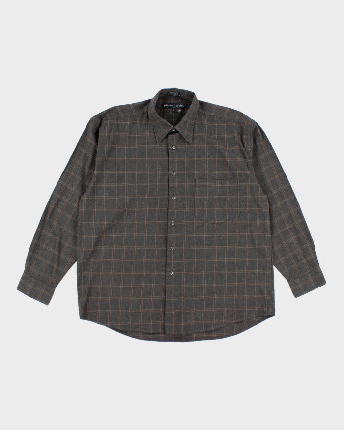 Vintage Pierre Cardin Check Shirt - L