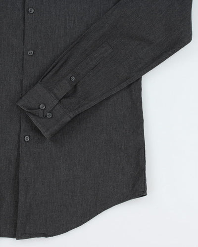 DKNY Grey Long Sleeve Shirt - M