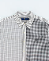 Ralph Lauren Stripe &amp; Check Long Sleeve Shirt - XL