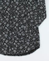 Y2k 00s Guess Paisley Pattern Long Sleeve Shirt - M
