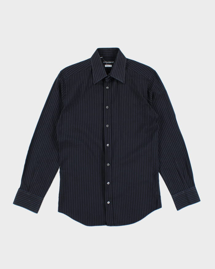 Dolce & Gabbana Striped Long Sleeve Shirt - M