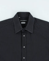 Dolce &amp; Gabbana Striped Long Sleeve Shirt - M