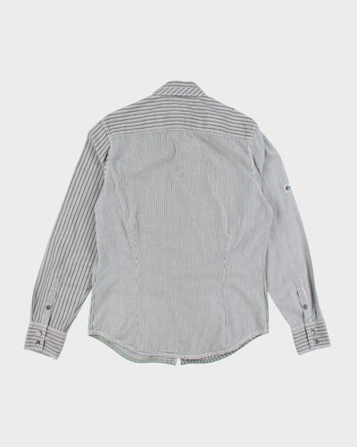 Y2k 00s DKNY Striped Long Sleeve Shirt - S