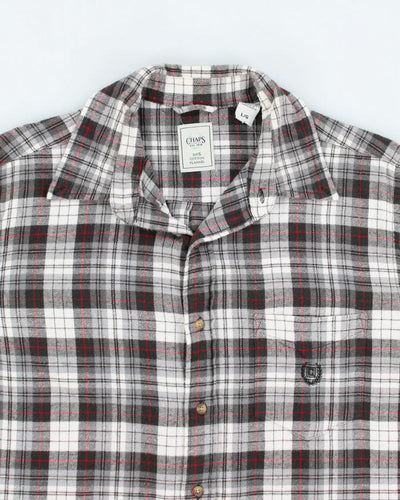 Vintage Chaps Checked Flannel Shirt - L