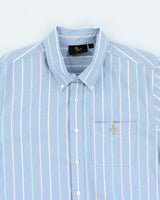 October's Very Own Heavyweight Striped Button Up Shirt - L