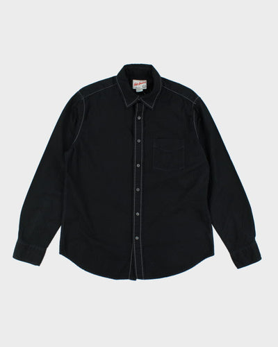 Vintage GAP Jeans Oversized Striped Button Up Shirt - L