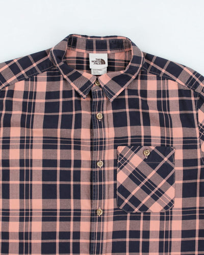 Vintage The North Face Button Up Flannel Shirt - L