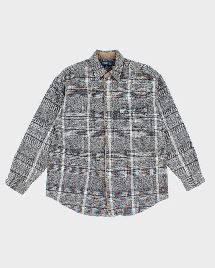 Vintage 90's American Weekend Heavyweight Flannel Shirt - M